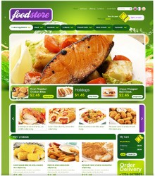 Thiết kế website thực phẩm 03